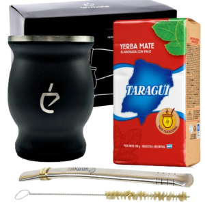 Yerba Mate Starter Set | Un Mate + Bombilla + Taragui